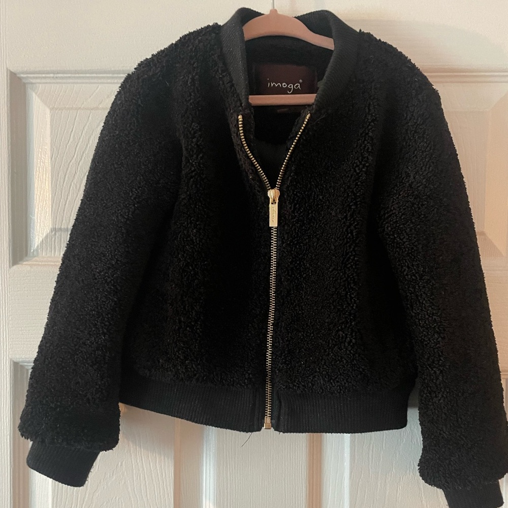 Imoga toddler girls teddy jacket